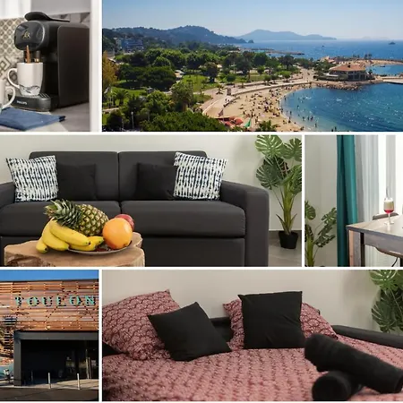 Sweet Aloha - Le Mourillon -Host Apartment Toulon Exterior photo